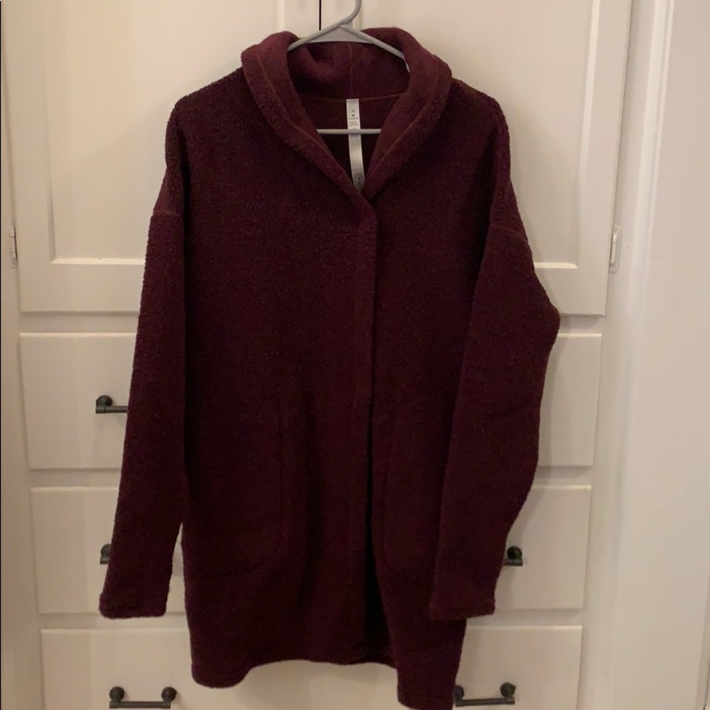 Lululemon teddy maroon wrap